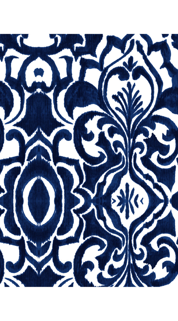 Aster Dress Shirt Collar 3/4 Sleeve Midi Plus Length Cotton Musola (Maiolica Blue Tile Small)