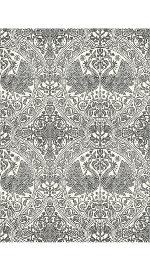 Pants Silk (Peacock Toile Pastel)