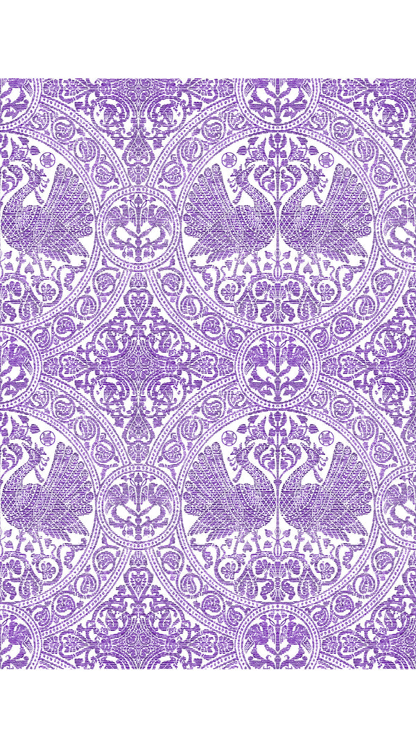 Audrey Dress #2 Shirt Collar Sleeveless Long Length Cotton Stretch (Peacock Toile White)