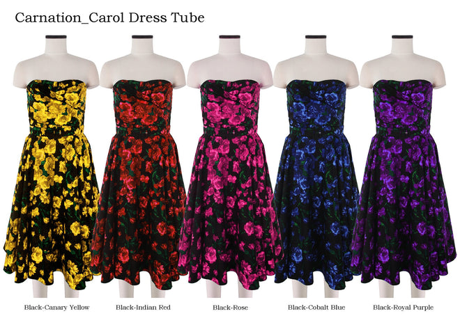 Carol Dress Tube in Carnation                                                                                    
