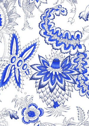 [Create Your Own] Cotton Stretch (Botanic Antique Big White)