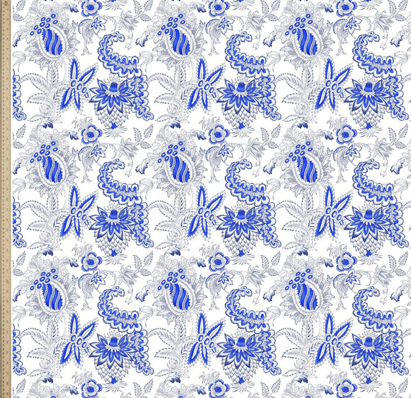 [Create Your Own] Cotton Stretch (Botanic Antique Big White)
