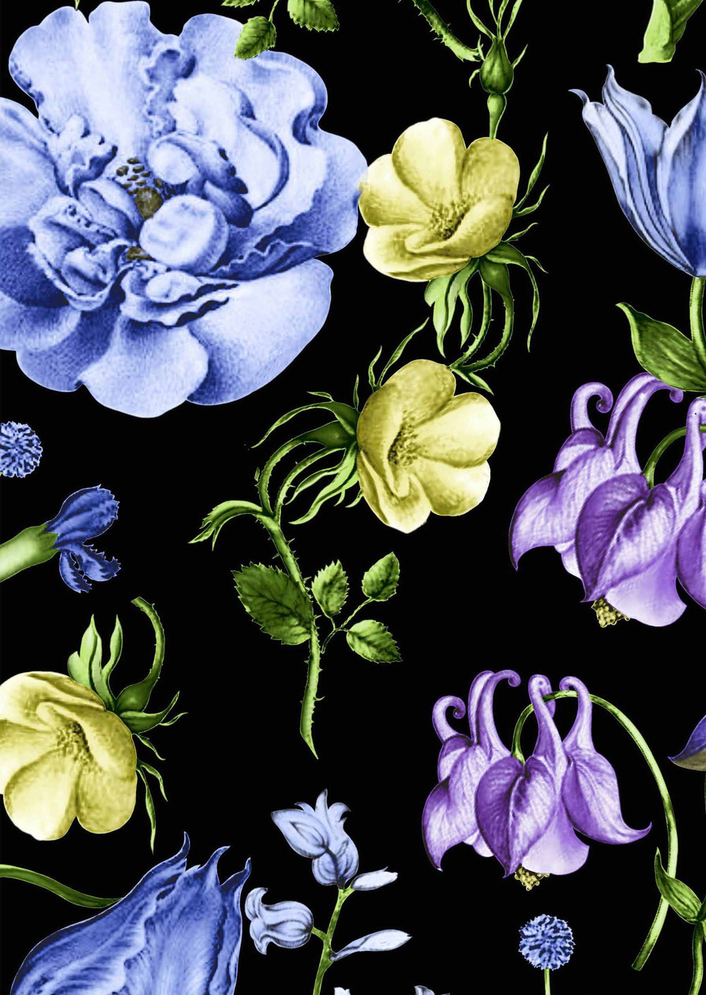 [Create Your Own] Cotton Musola (Botanic Wallpaper)