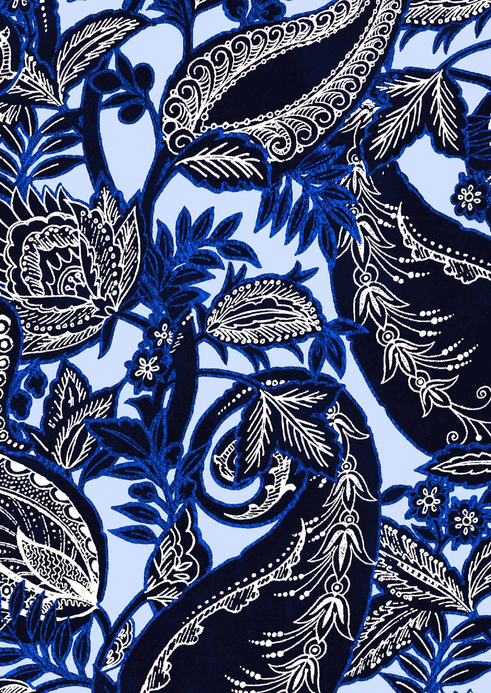 [Create Your Own] Cotton Musola (Cachemire Paisley Pastel)