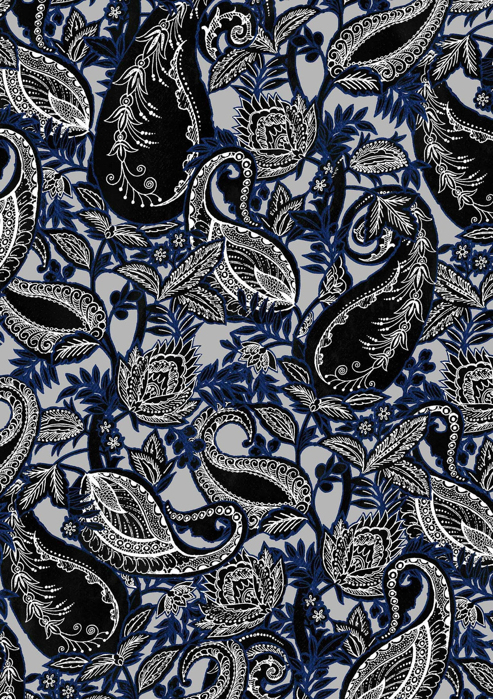 [Create Your Own] Cotton Stretch (Cachemire Paisley Pastel)