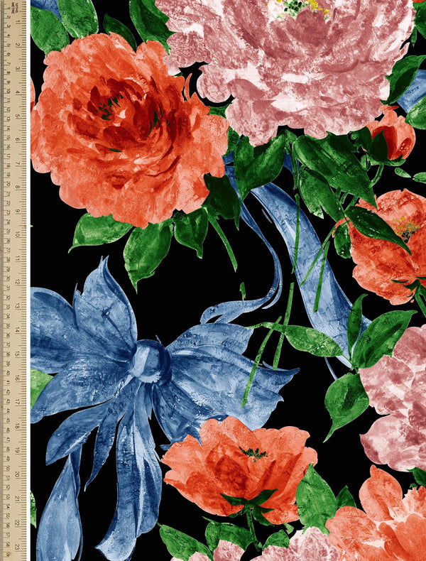 [Create Your Own] Cotton Musola (Darby Rose Ground)
