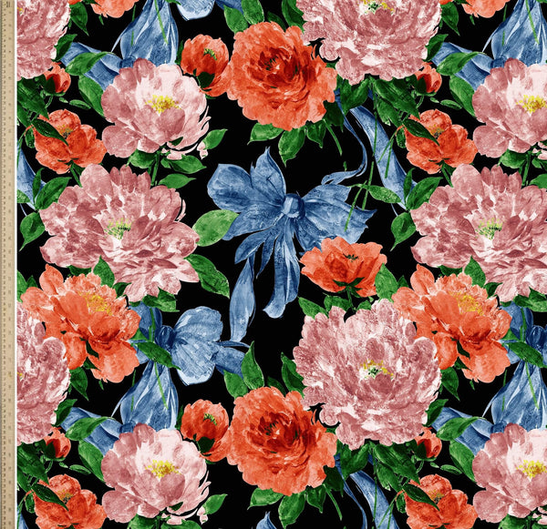 [Create Your Own] Cotton Musola (Darby Rose Ground)