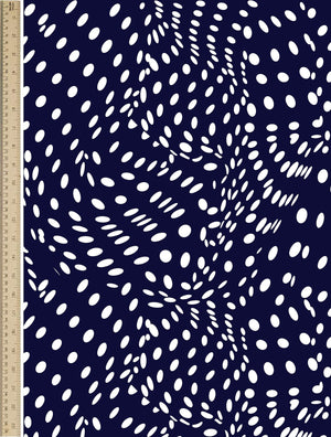 [Create Your Own] Cotton Stretch (Drapery Dots)