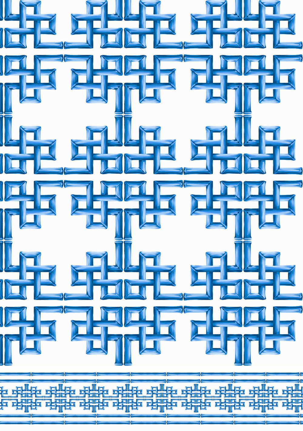 [Create Your Own] Cotton Stretch (Bamboo Grove White)