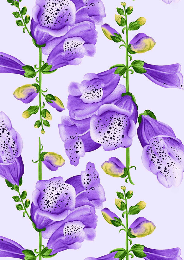 [Create Your Own] Cotton Musola (Fox Glove Flower Small Pastel)