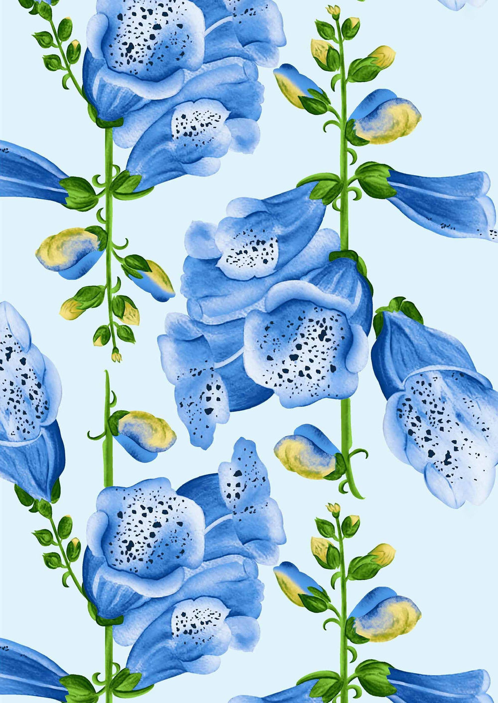 [Create Your Own] Cotton Stretch (Fox Glove Flower Small Pastel)