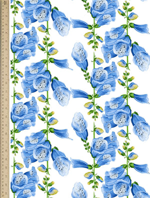 [Create Your Own] Cotton Stretch (Fox Glove Flower Small White)