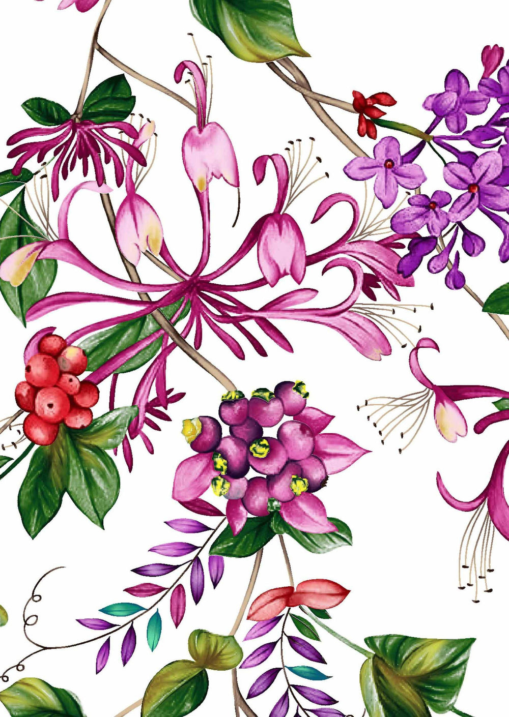 [Create Your Own] Cotton Stretch (Gallerie Summer Bouquet)