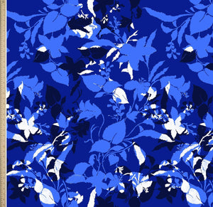 [Create Your Own] Cotton Musola (Genova Mono Flower White)