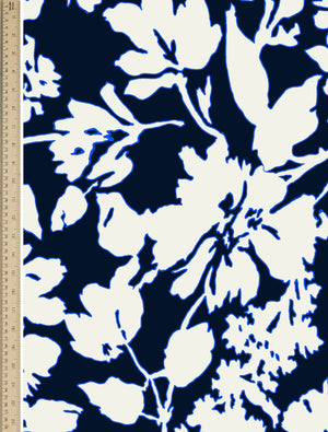 [Create Your Own] Cotton Stretch (Hemingway Flower Ground)