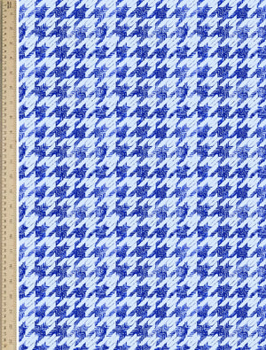 [Create Your Own] Cotton Musola (Houndstooth Toile Pastel)