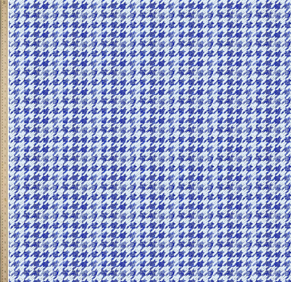 [Create Your Own] Cotton Musola (Houndstooth Toile Pastel)