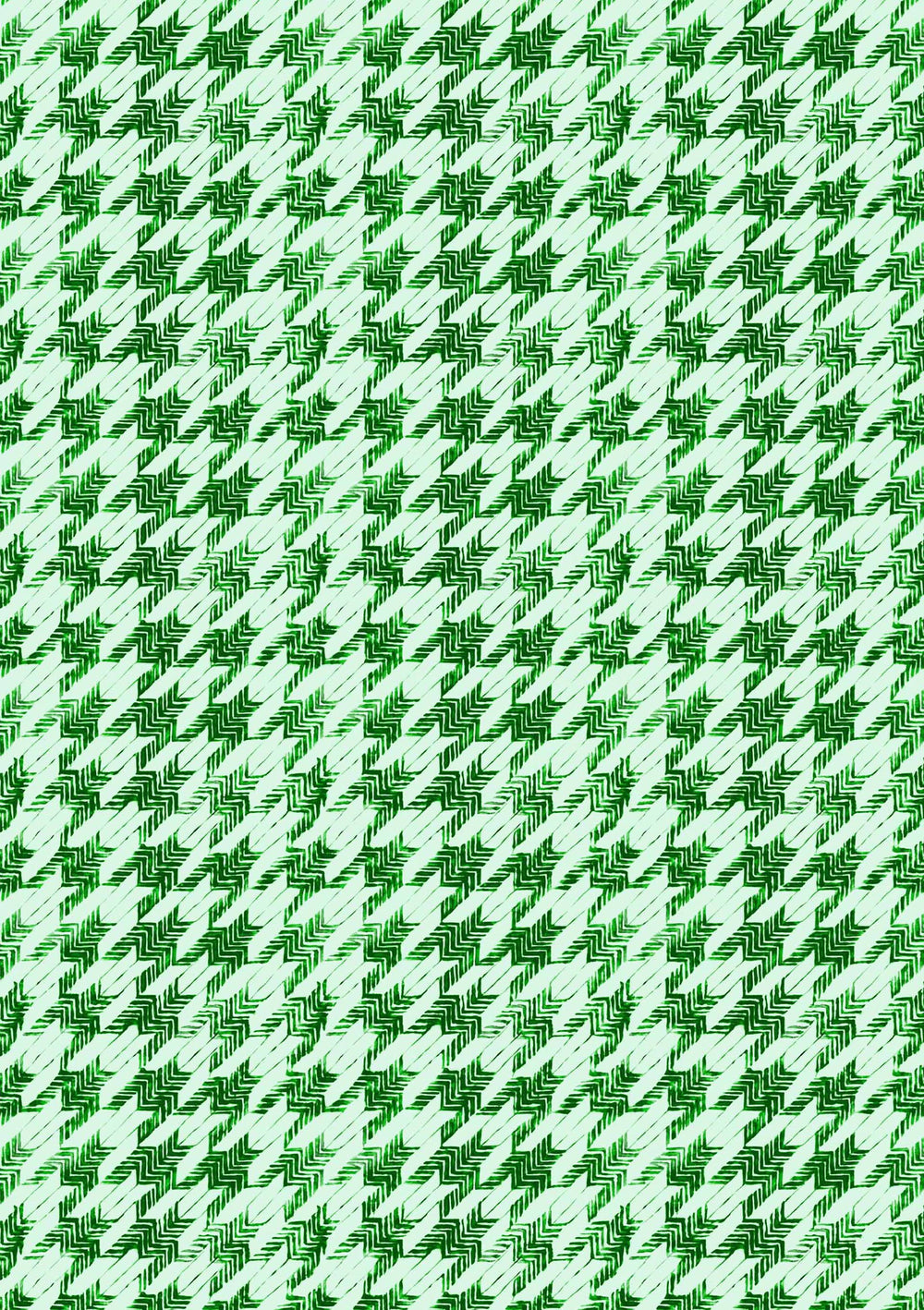 [Create Your Own] Cotton Stretch (Houndstooth Toile Pastel)