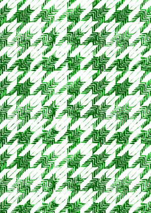 [Create Your Own] Cotton Musola (Houndstooth Toile White)