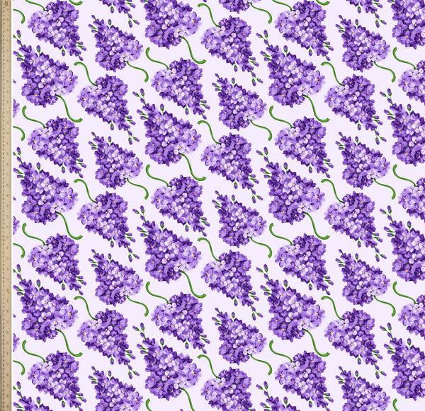 [Create Your Own] Cotton Stretch (Lilac Bunch Large Pastel)