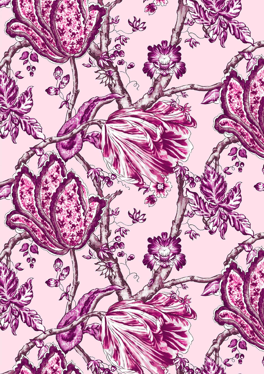 [Create Your Own] Cotton Stretch (Lillie Toile Pastel)