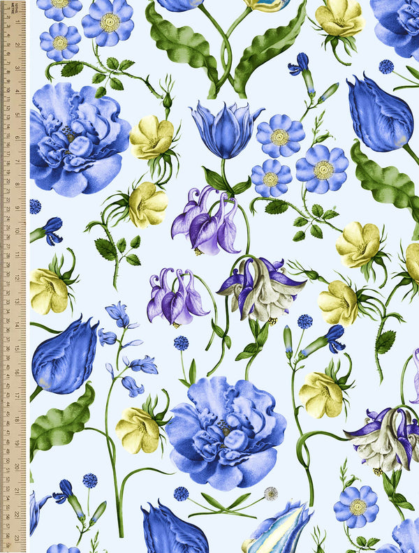 [Create Your Own] Cotton Stretch (Botanic Wallpaper)