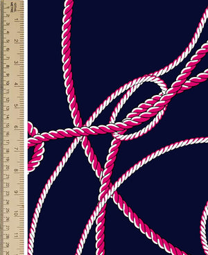 [Create Your Own] Cotton Musola (Nautical Rope Indigo)