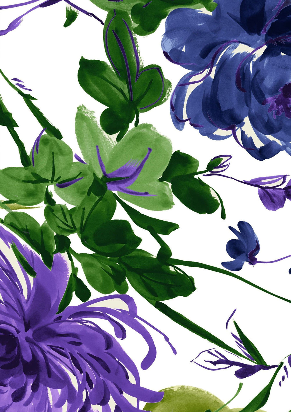 [Create Your Own] Cotton Stretch (Oriental Flower Ombre)