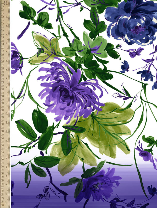 [Create Your Own] Cotton Stretch (Oriental Flower Ombre)