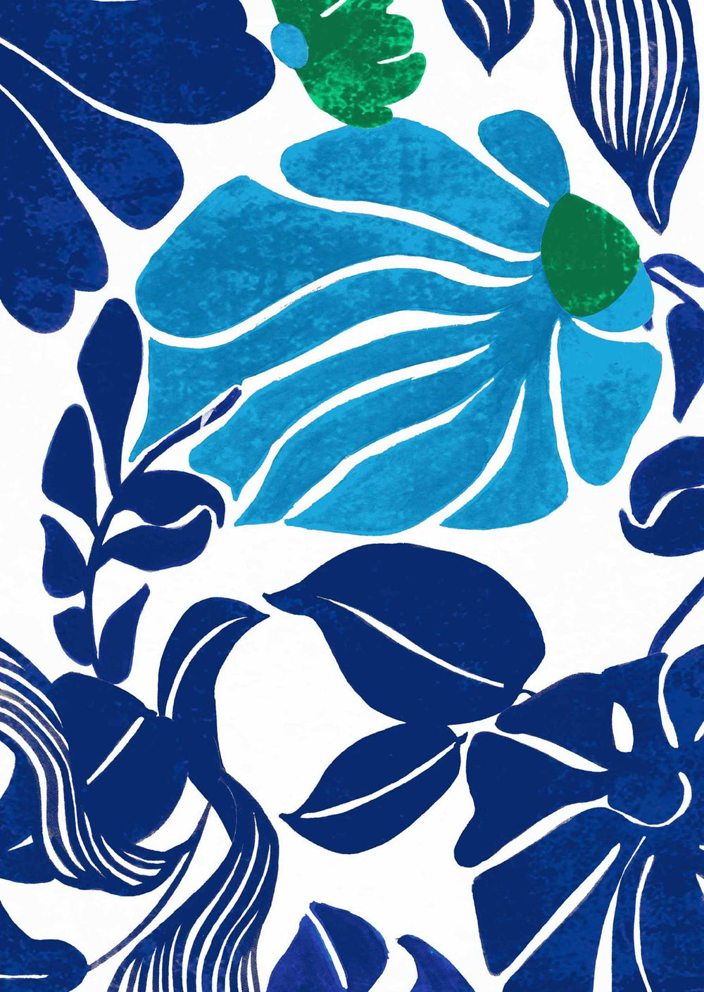 [Create Your Own] Cotton Musola (Pacific Monster Leaves White)