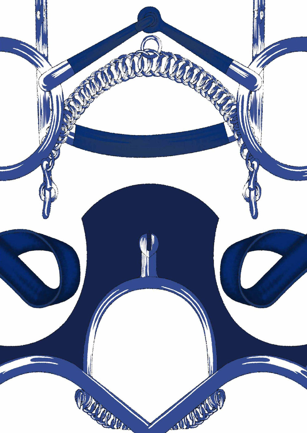 [Create Your Own] Cotton Musola (Secretariat Horse White Pastel)