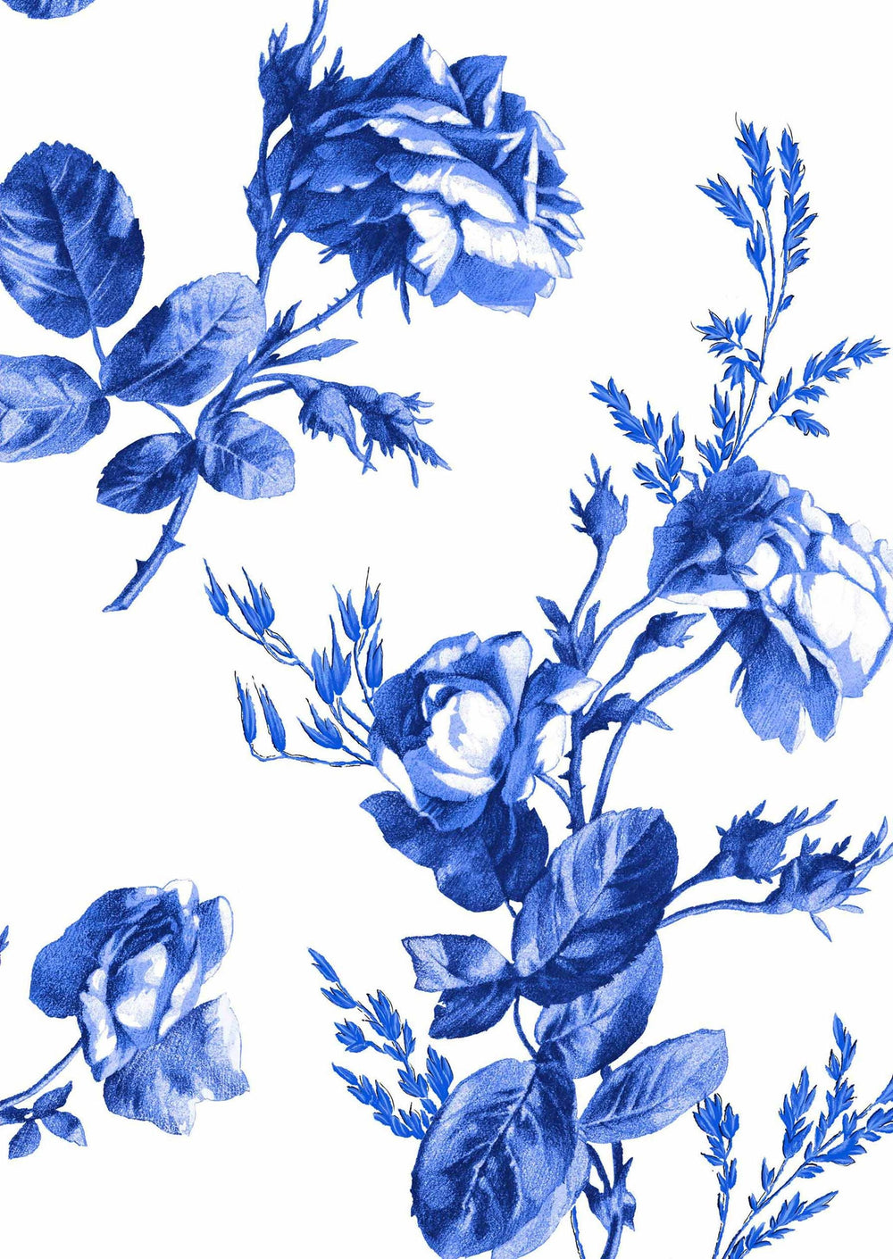[Create Your Own] Cotton Stretch (Thorn Bud Rose Small White)
