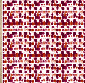 [Create Your Own] Cotton Musola (Tie Dye Square Multi White)