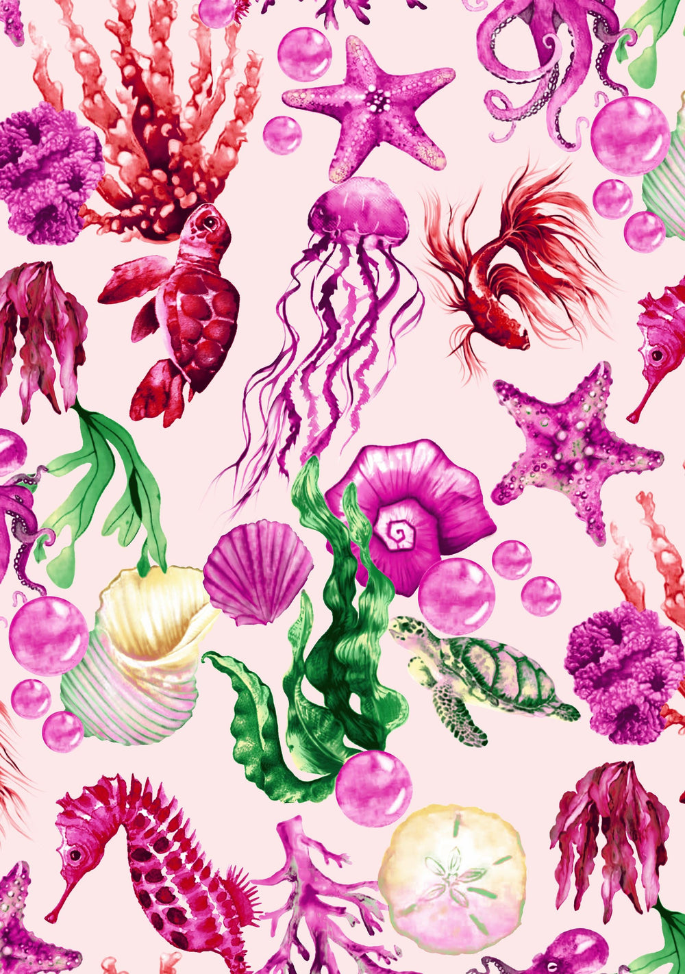 [Create Your Own] Cotton Stretch (Under The Sea)