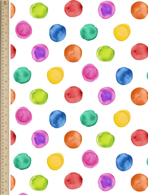 [Create Your Own] Cotton Stretch (Watercolor Dots Big)