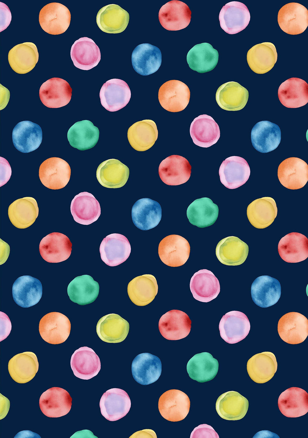 [Create Your Own] Cotton Musola (Watercolor Dots Small)