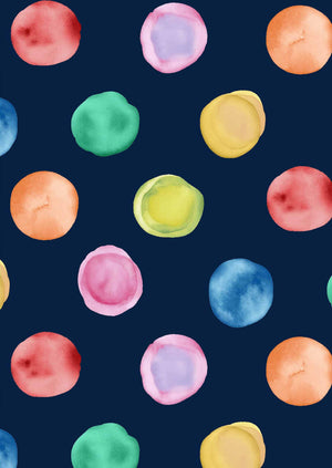 [Create Your Own] Cotton Musola (Watercolor Dots Small)