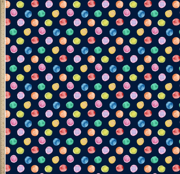 [Create Your Own] Cotton Musola (Watercolor Dots Small)