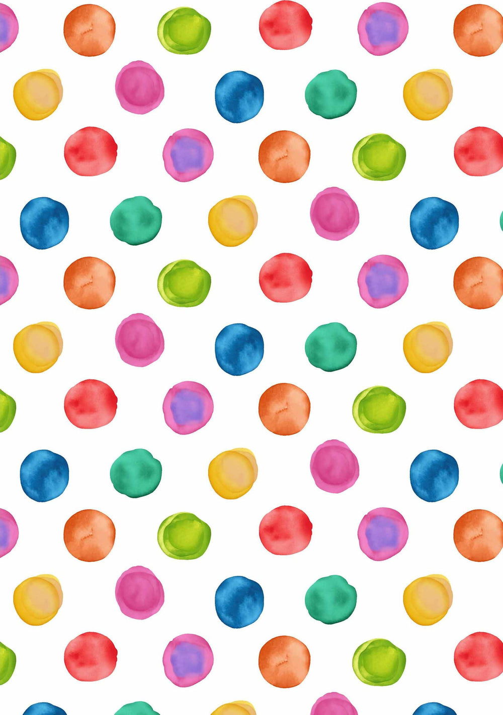 [Create Your Own] Cotton Stretch (Watercolor Dots Small)