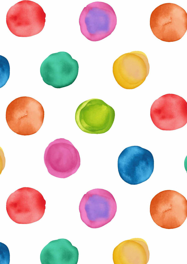 [Create Your Own] Cotton Stretch (Watercolor Dots Small)