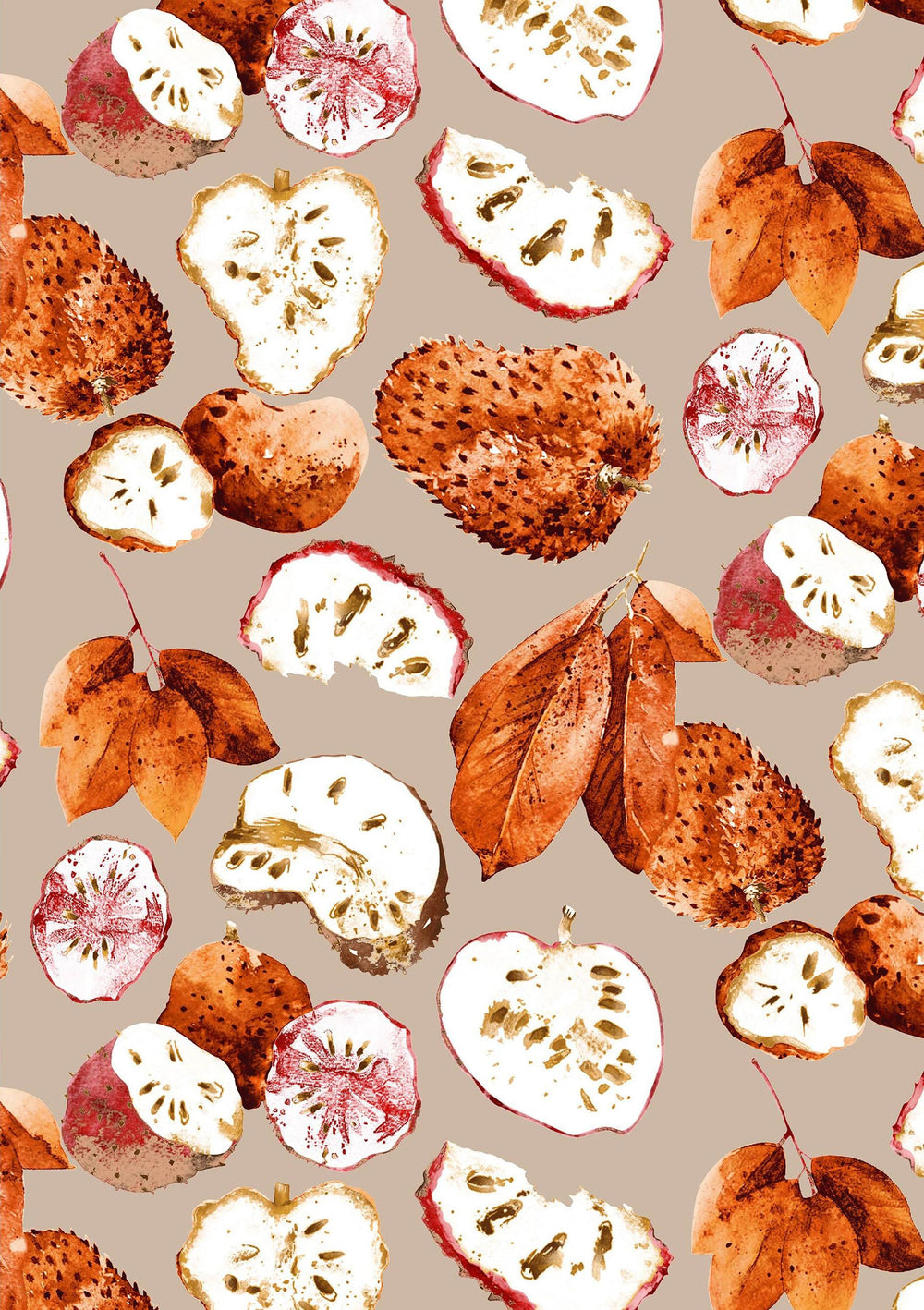 [Create Your Own] Cotton Musola (Watercolor Soursop Pastel)