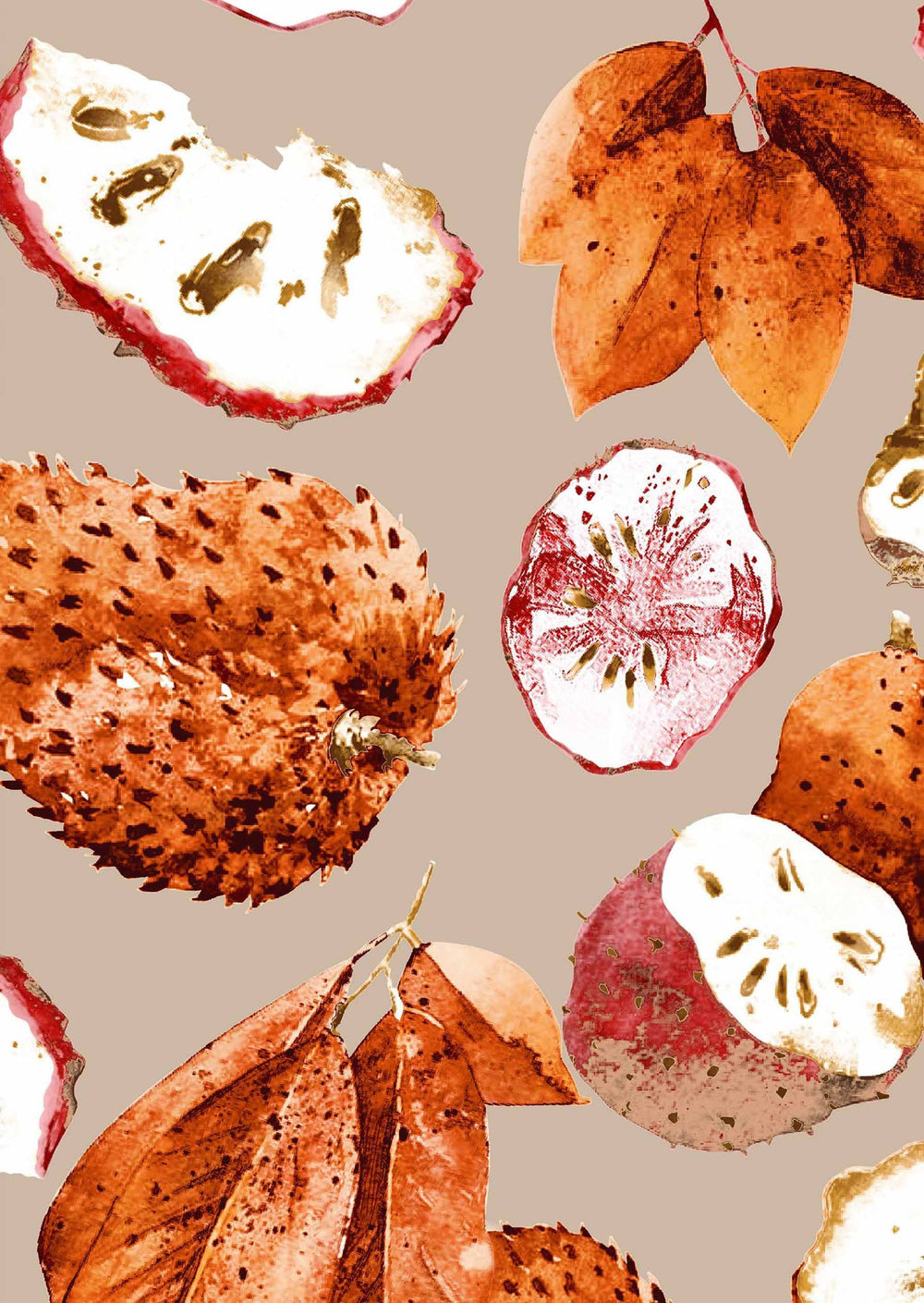 [Create Your Own] Cotton Musola (Watercolor Soursop Pastel)