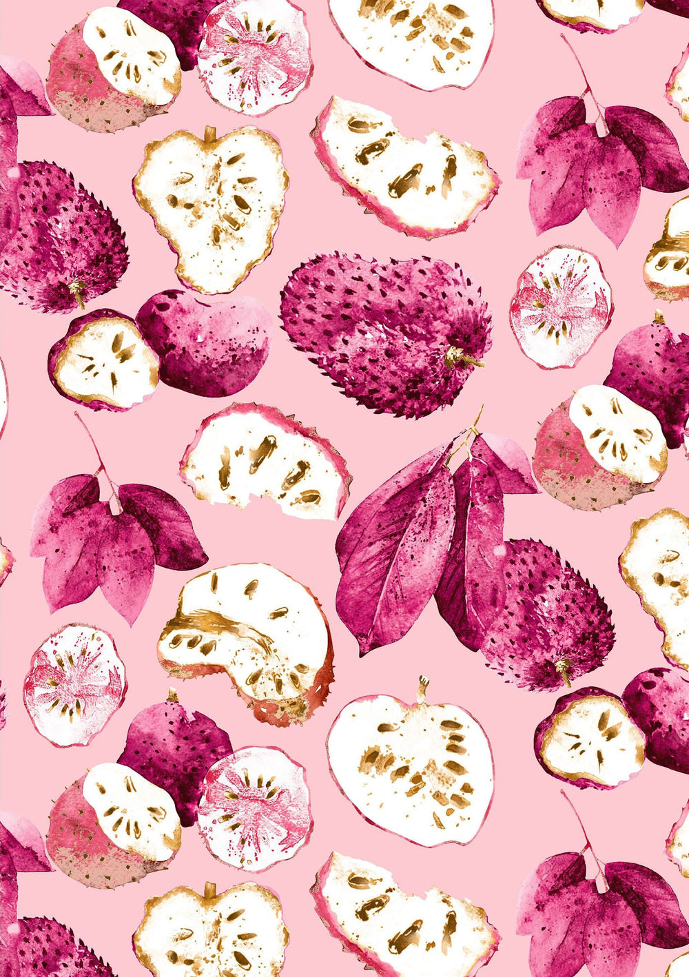 [Create Your Own] Cotton Musola (Watercolor Soursop White)