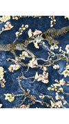 Audrey Dress #2 Shirt Collar Short Cuffed Sleeve Cotton Stretch (Almond Blossom)