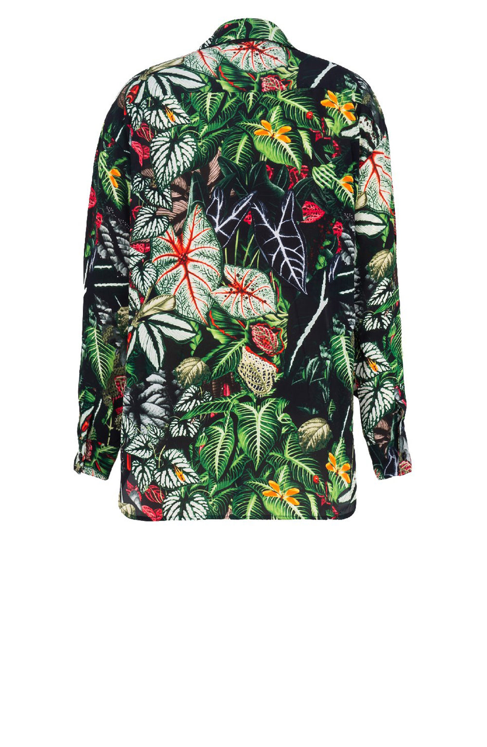 Nova Shirt Silk Twill (Amazonia Leaves)
