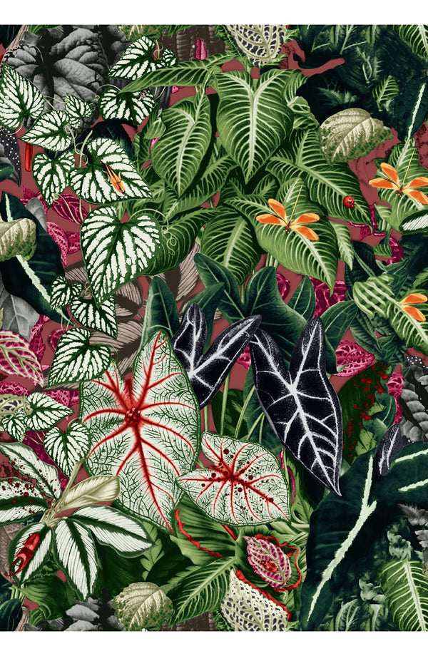 Leah Pants Poliamide Taffta (Amazonia Leaves)