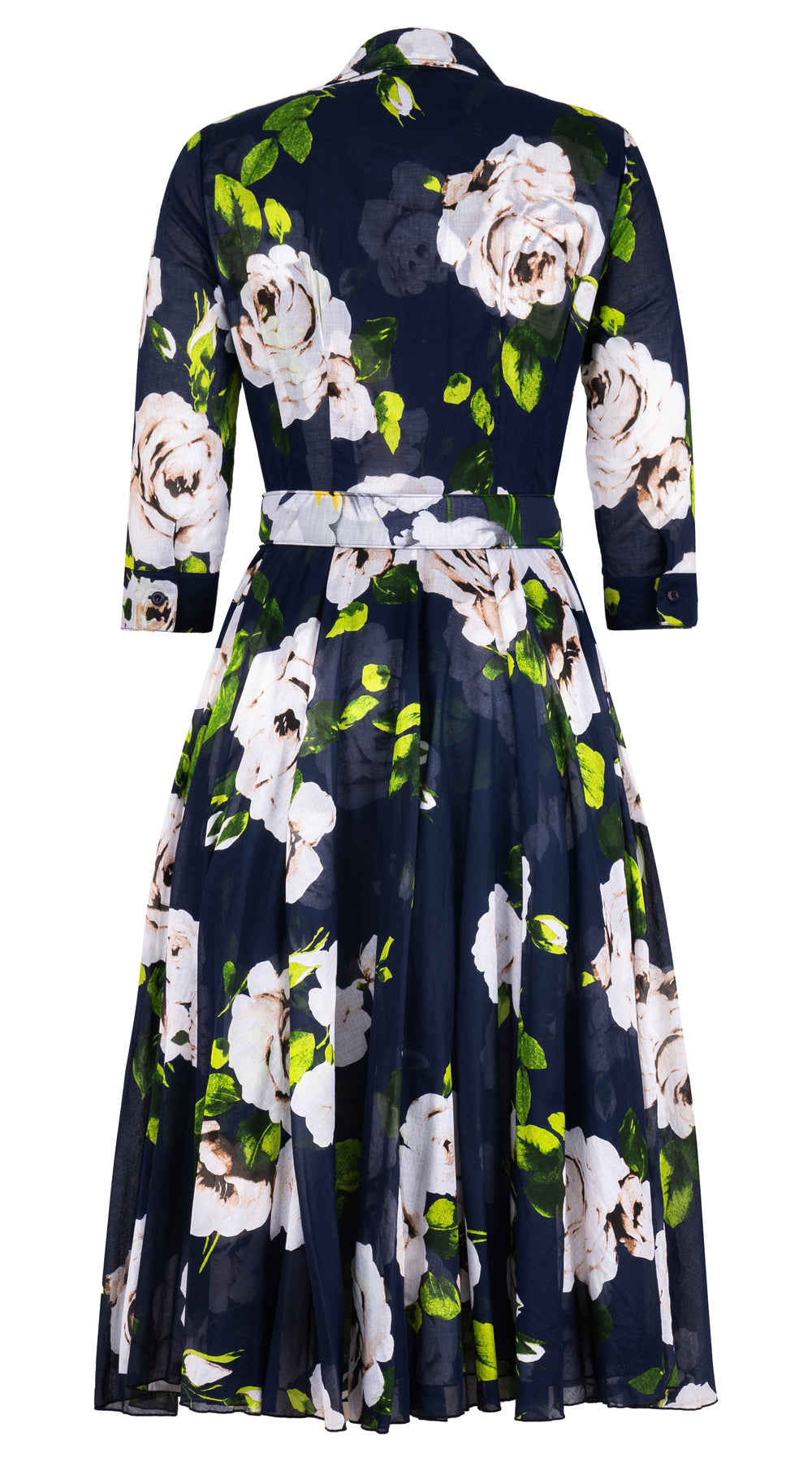 [Off the Rack] Aster Dress Shirt Collar 3/4 Sleeve Midi Length Musola (Amber Queen) @S-XXXL