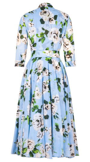 [Off the Rack] Aster Dress Shirt Collar 3/4 Sleeve Midi Length Musola (Amber Queen) @S-XXXL