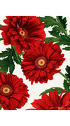 Florance Dress #2 Boat Neck 3/4 Sleeve Tea Length Cotton Stretch (Anemon Naples All Over)