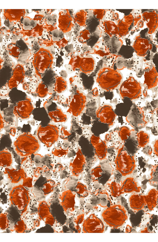 Leah Shirt Poliamide Taffta (Animal Dots)